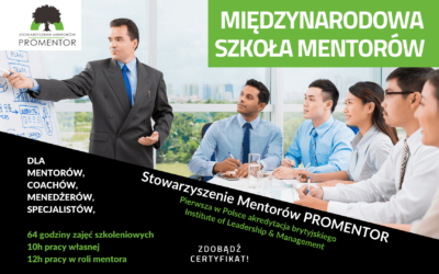 RUSZYŁY ZAPISY DO MIĘDZYNARODOWEJ SZKOŁY MENTORÓW PROMENTOR.