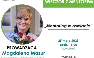 MENTORING W OŚWIACIE – WEBINAR