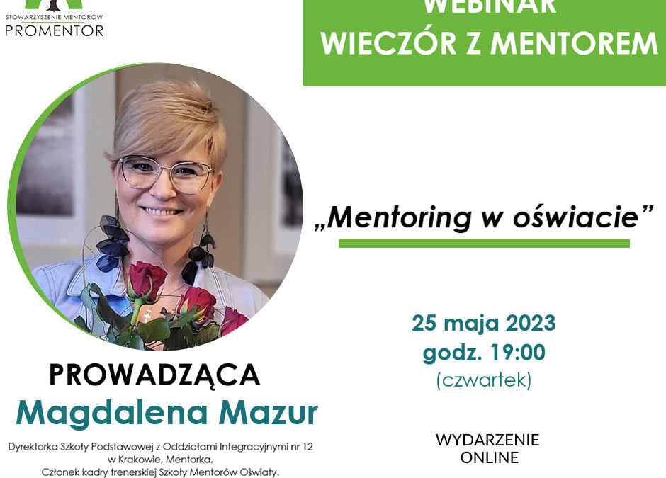 MENTORING W OŚWIACIE – WEBINAR