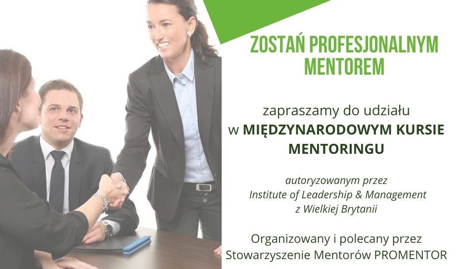 RUSZA WIOSENNA EDYCJA MIĘDZYNARODOWEGO KURSU MENTORINGU PROMENTOR